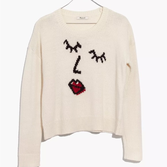 Madewell Making Faces Pullover Sweater - Picture 2 of 12